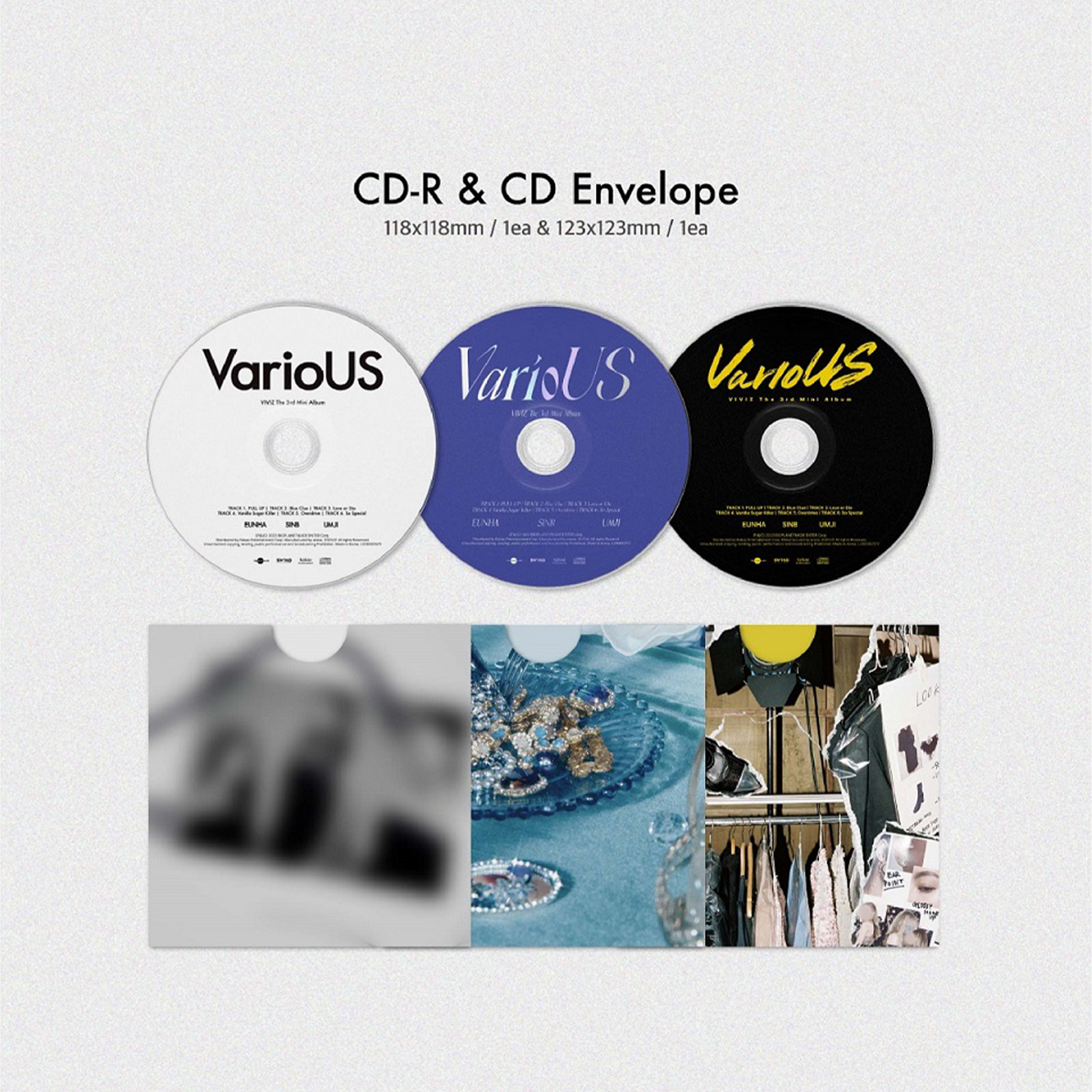 VIVIZ - VARIOUS [3rd Mini Album] - Stardust K-pop Shop