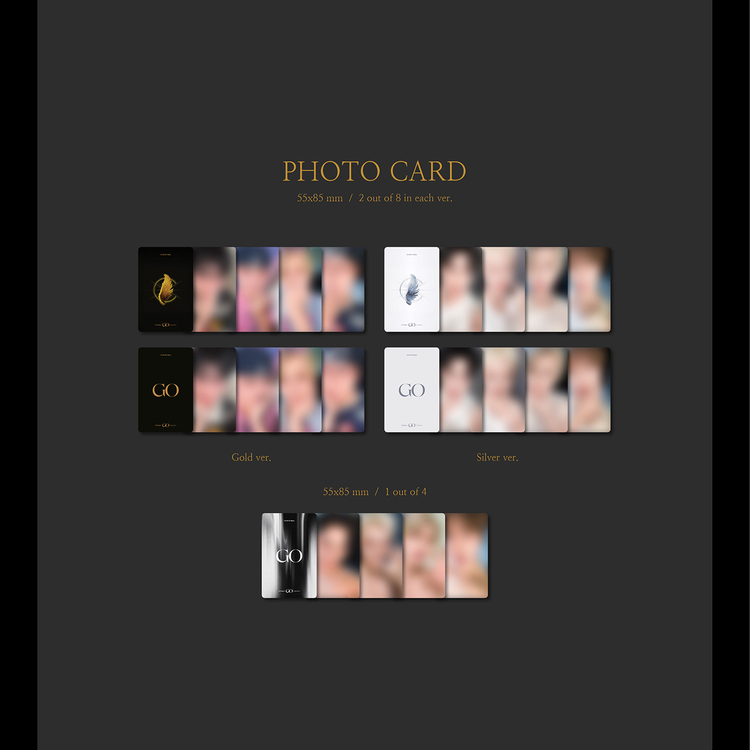 [PRE-ORDER] CIX - GO Chapter 1: GO TOGETHER [8th Mini Album] Gold Ver. - Stardust K-pop Shop