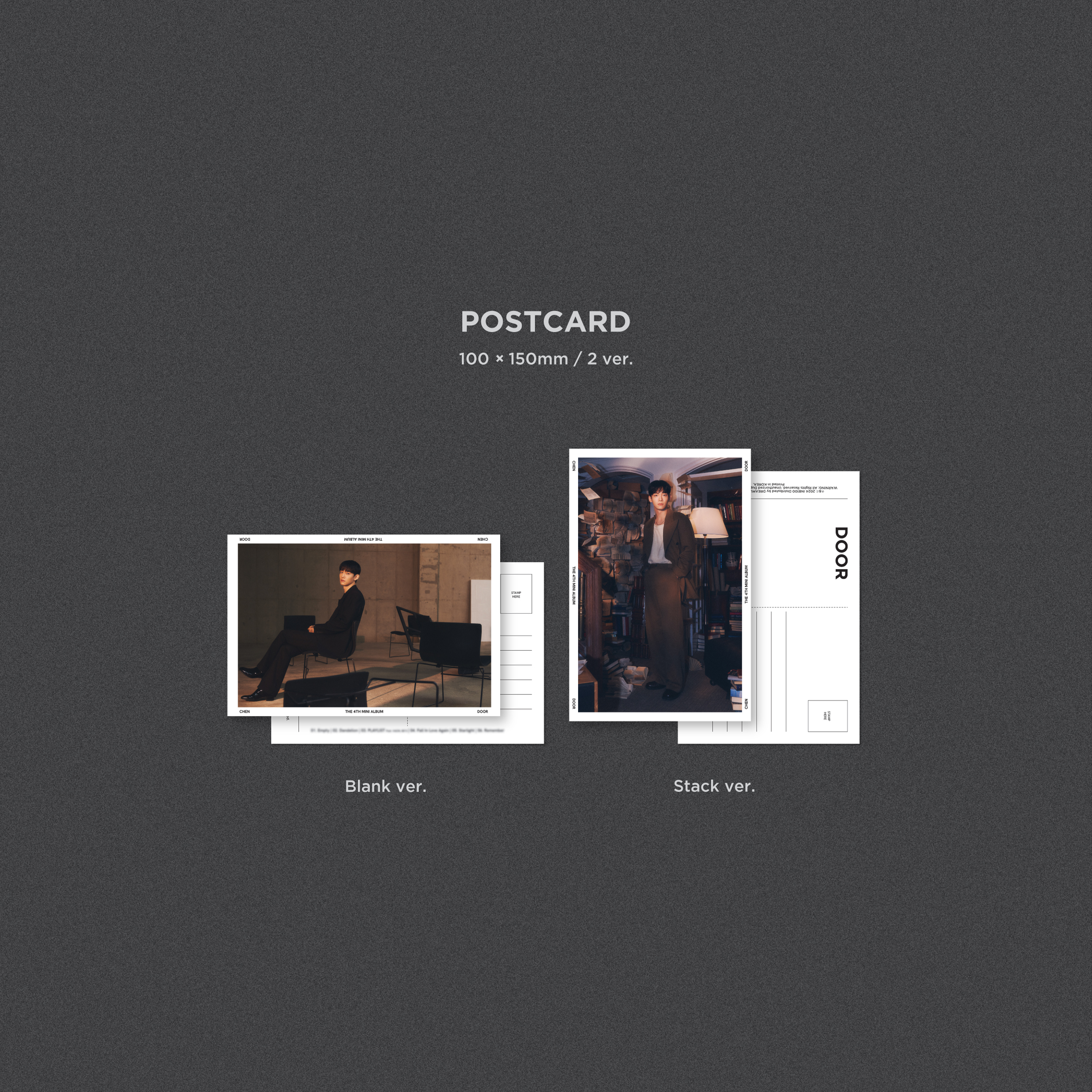 CHEN - DOOR [4th Mini Album] - Stardust K-pop Shop