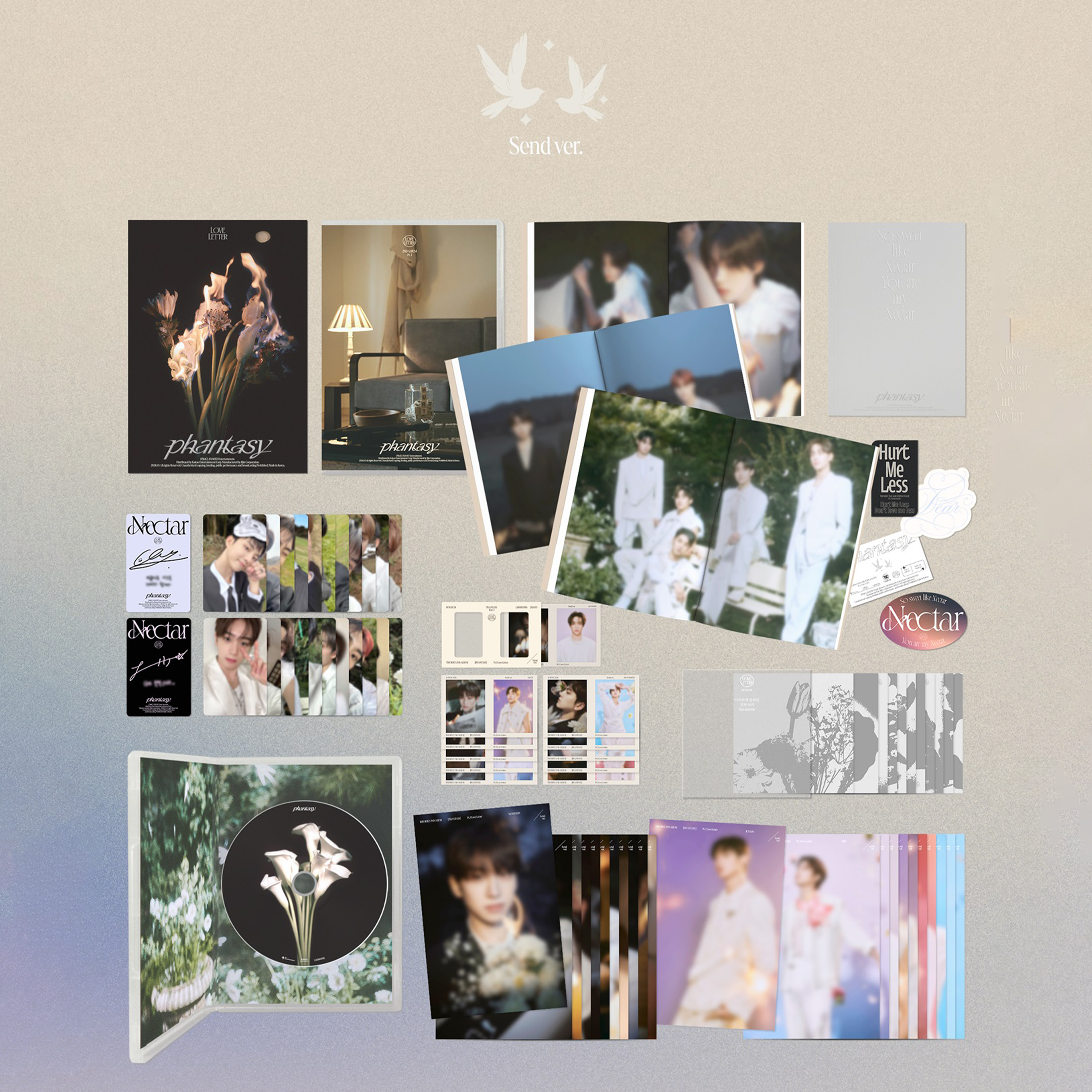 THE BOYZ - [PHANTASY] PT. 3 LOVE LETTER [2nd Full Album] - Stardust K-pop Shop