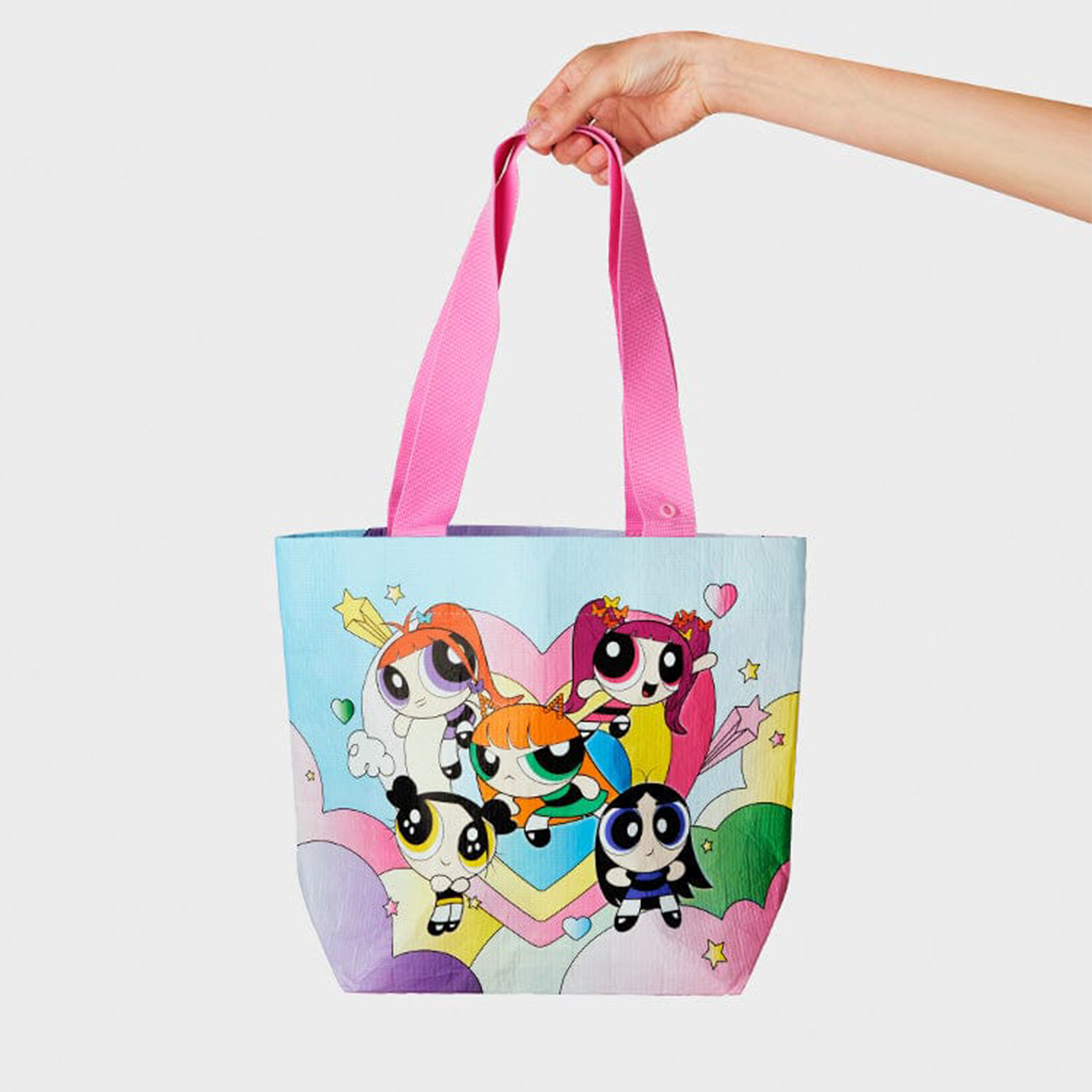 NEWJEANS - THE POWERPUFF GIRLS X NJ [REUSABLE BAG M] - Stardust K-pop Shop