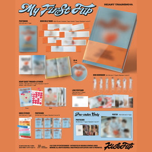 [MAKESTAR PRE-ORDER EVENT] KickFlip - My First Flip [3rd Mini Album] Photobook Ver. - Stardust K-pop Shop