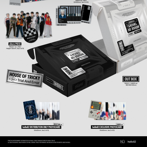 xikers - HOUSE OF TRICKY: TRIAL AND ERROR [3rd Mini Album] hello82 EXCLUSIVE - Stardust K-pop Shop