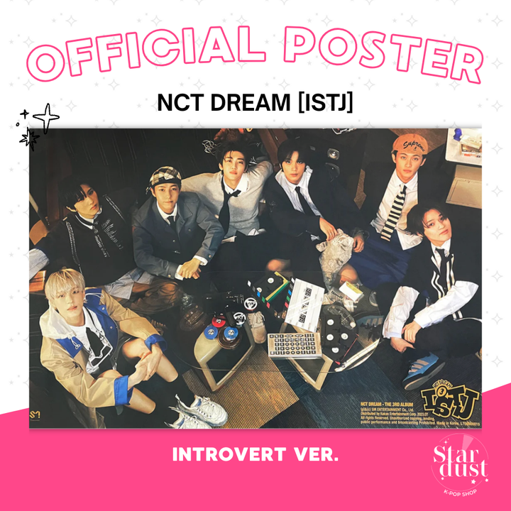 [POSTER] NCT DREAM - ISTJ - Stardust K-pop Shop