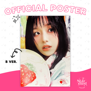 [POSTER] CHUU - STRAWBERRY RUSH - Stardust K-pop Shop