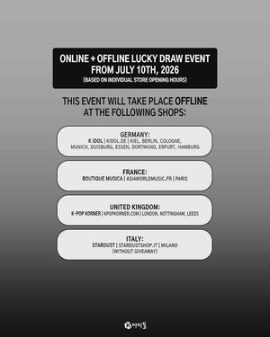 [EUROPE LUCKY DRAW EVENT] TREASURE - NEW WAV [4th Mini Album] Red / Ice Ver.