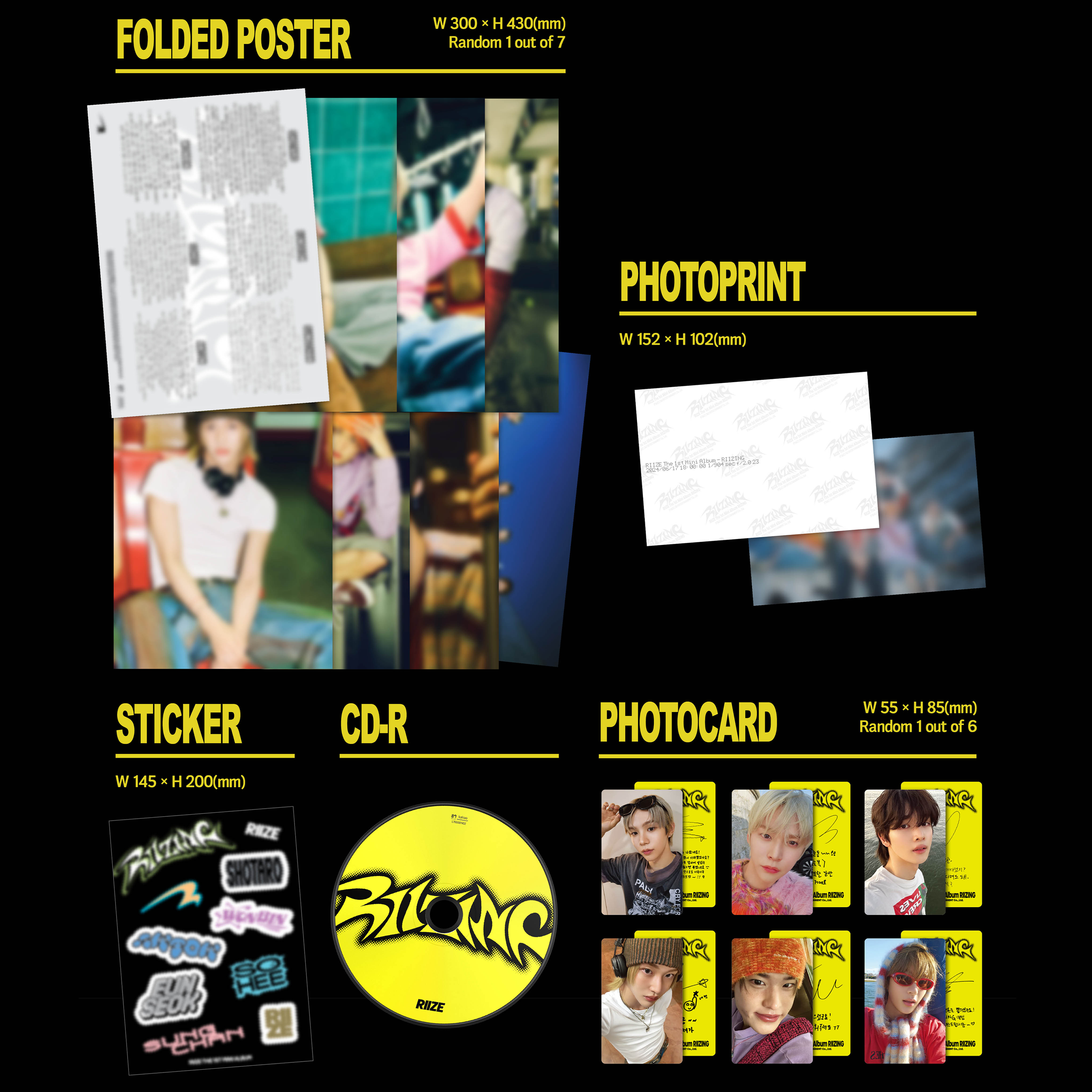 RIIZE - RIIZING [1st Mini Album] Photobook Ver. - Stardust K-pop Shop