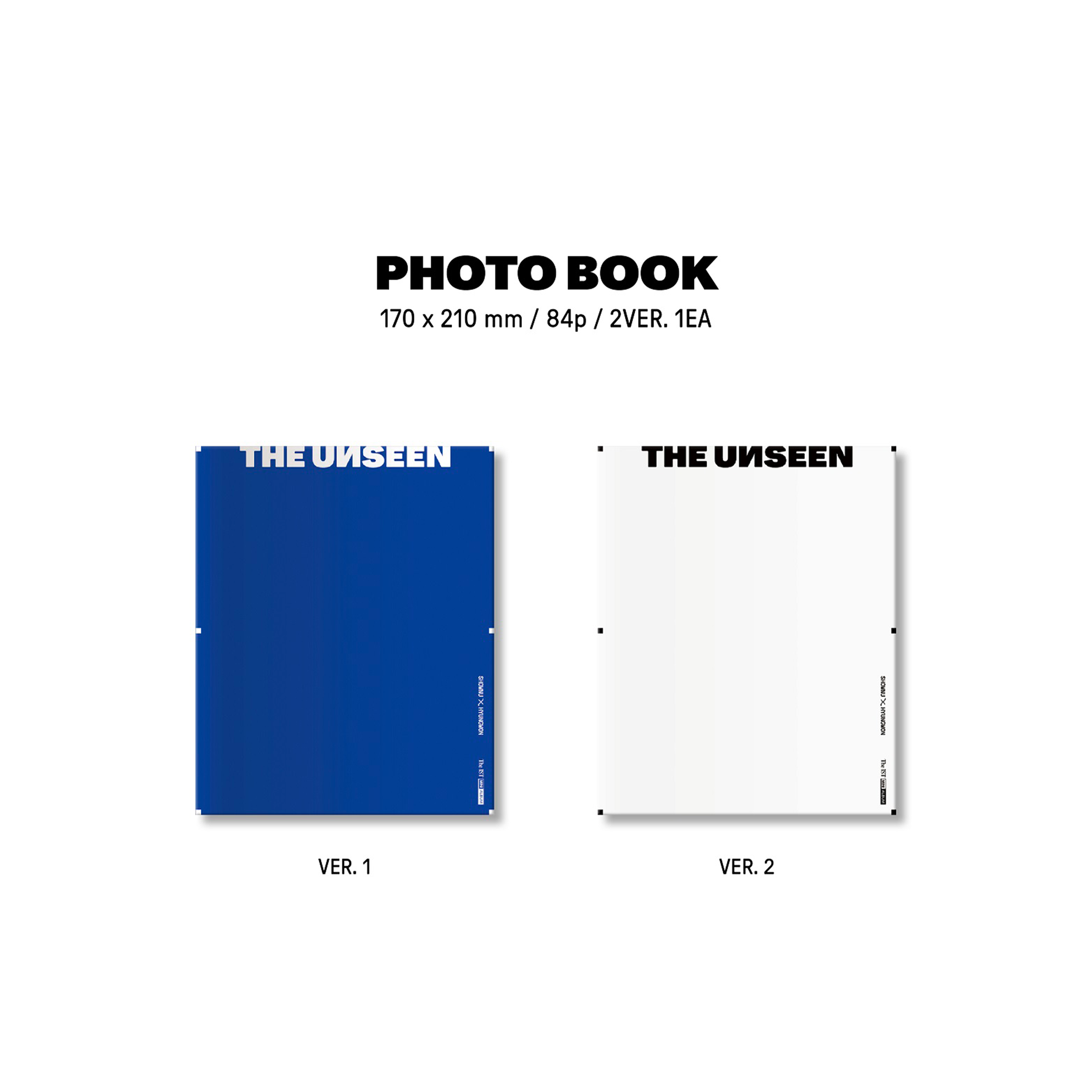 MONSTA X SHOWNU & HYUNGWON - THE UNSEEN [1st Mini Album] - Stardust K-pop Shop