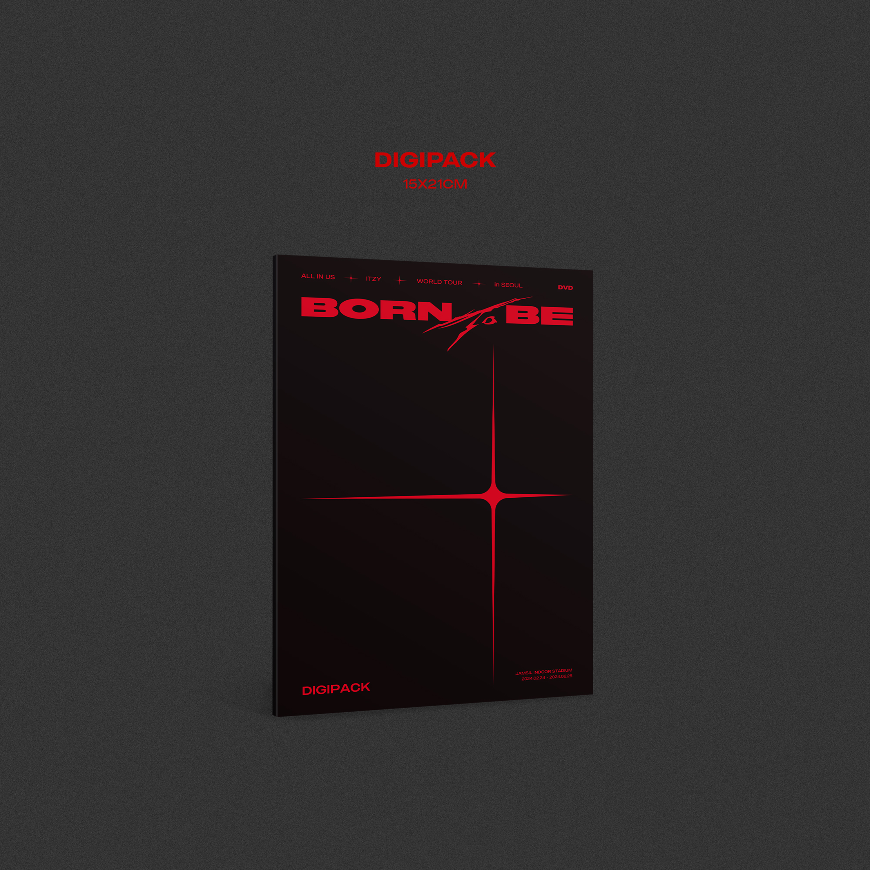 ITZY - 2nd WORLD TOUR "BORN TO BE" IN SEOUL [DVD] - Stardust K-pop Shop