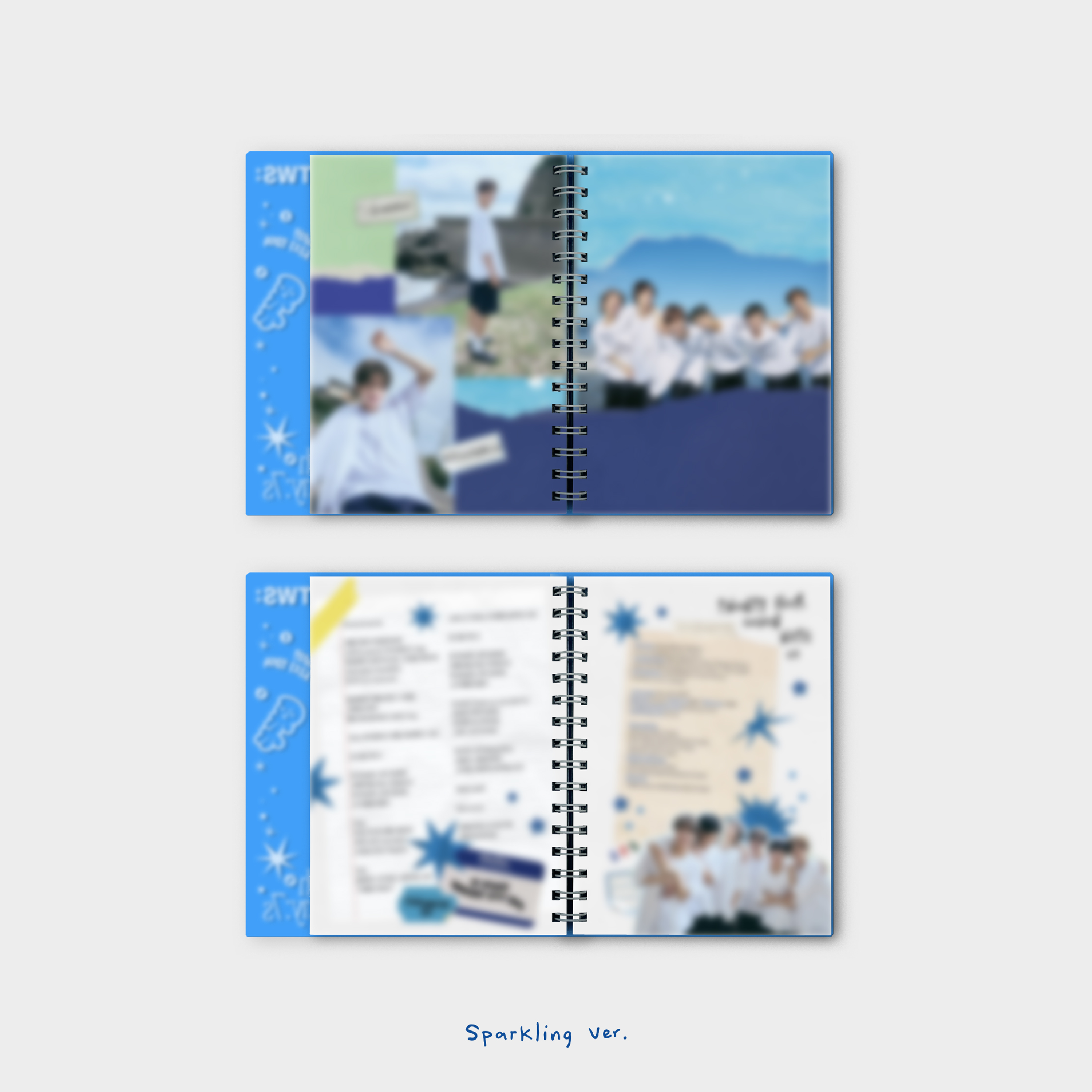 TWS - SPARKLING BLUE [1st Mini Album] - Stardust K-pop Shop