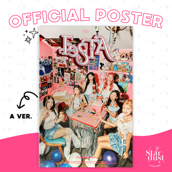 [POSTER] PURPLE KISS - FESTA - Stardust K-pop Shop