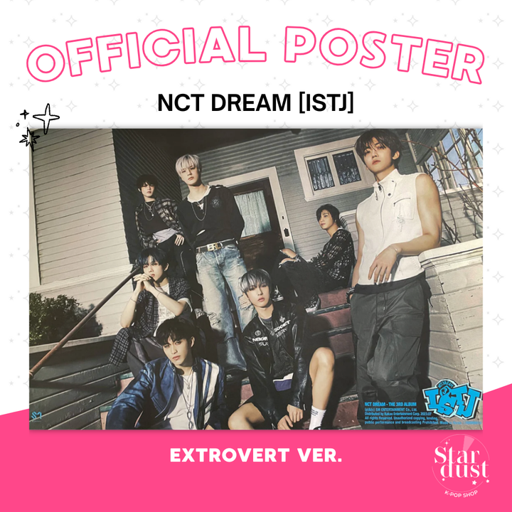 [POSTER] NCT DREAM - ISTJ - Stardust K-pop Shop