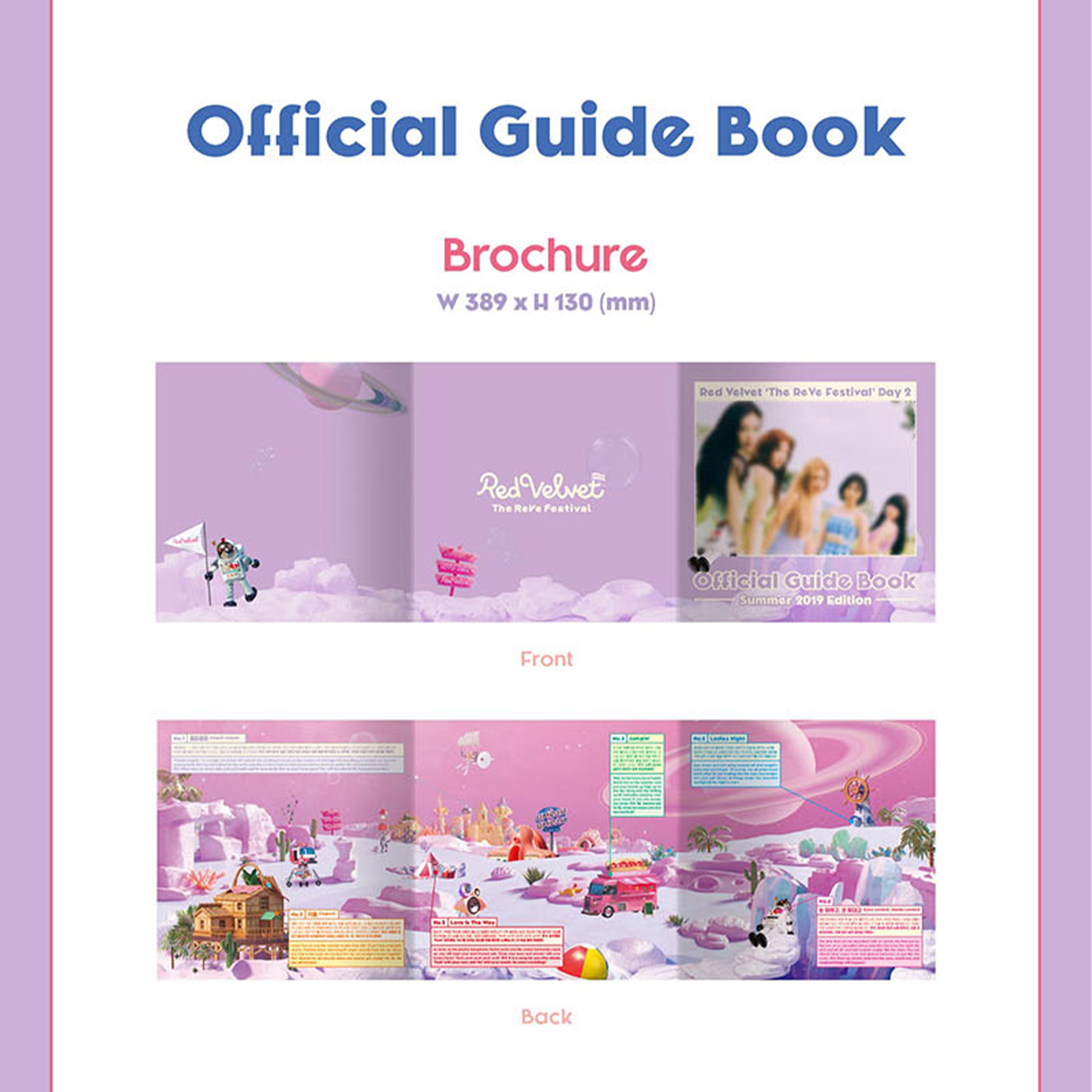 RED VELVET - THE REVE FESTIVAL: DAY 2 [11th Mini Album] Guide Book Ver. - Stardust K-pop Shop
