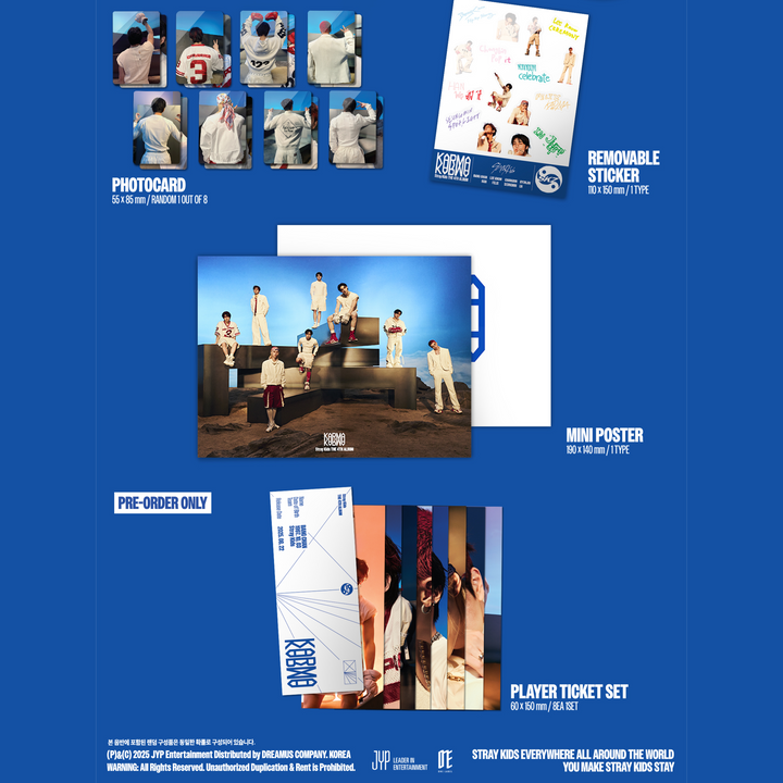 [PRE-ORDER] STRAY KIDS - KARMA [4th Album] Standard Ver. - Stardust K-pop Shop
