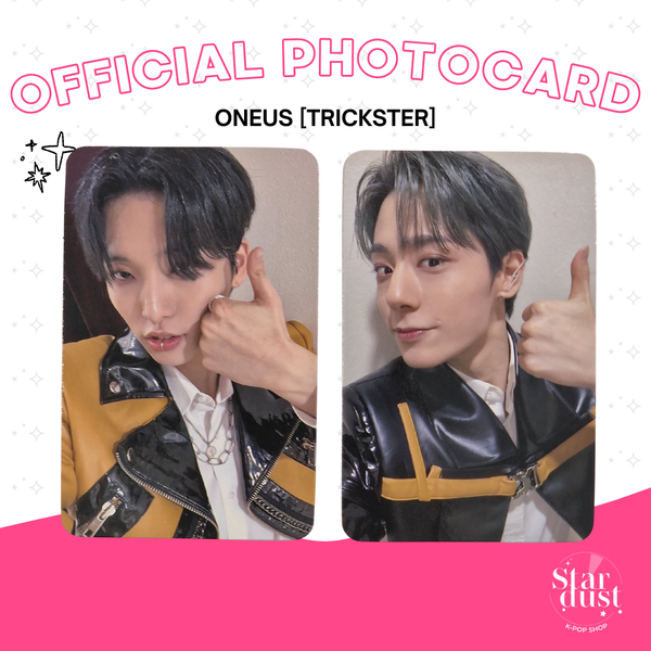 [PHOTOCARD] ONEUS - TRICKSTER [Dear My Muse] Set A