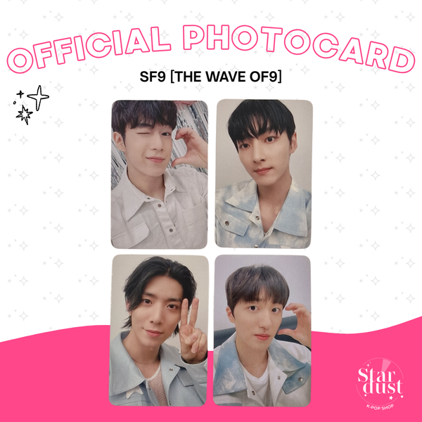 [PHOTOCARD] SF9 - THE WAVE OF9 [Dear My Muse] Set D