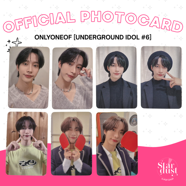 [PHOTOCARD] ONLYONEOF NINE - UNDERGROUND IDOL #6 [Dear My Muse]