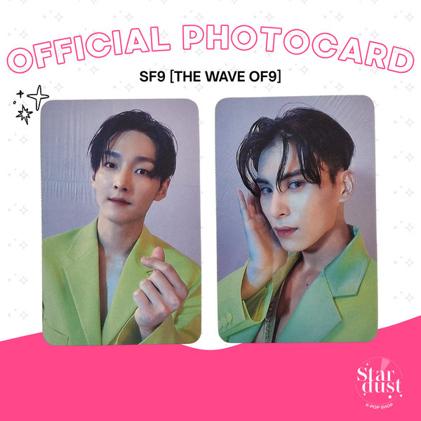 [PHOTOCARD] SF9 - THE WAVE OF9 [Dear My Muse] Set C
