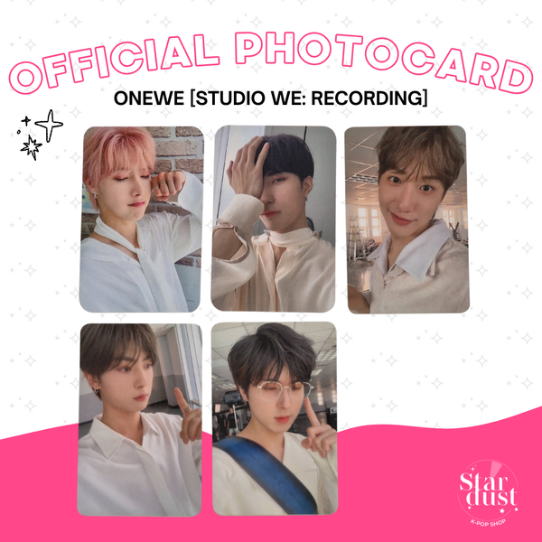 [PHOTOCARD] ONEWE - STUDIO WE: RECORDING [Dear My Muse]