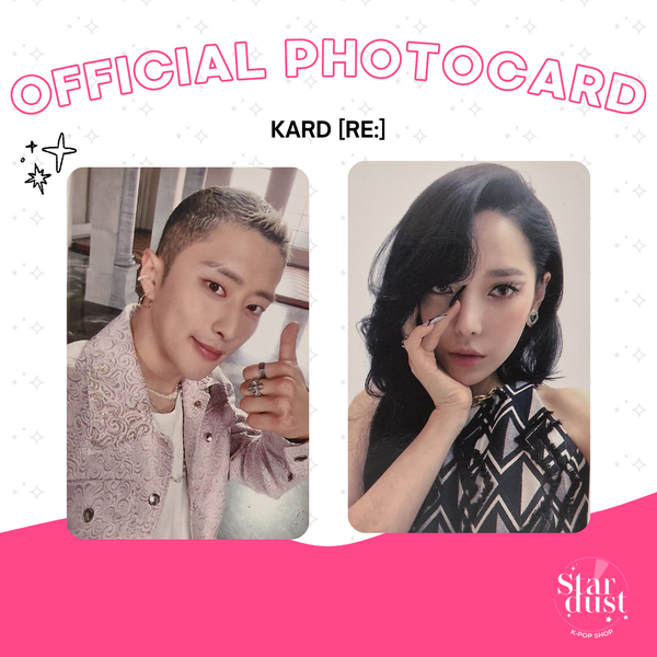 [PHOTOCARD] KARD - RE: [Dear My Muse] Set A