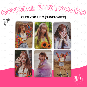 [PHOTOCARD] CHOI YOOJUNG - SUNFLOWER [Set B] - Stardust K-pop Shop