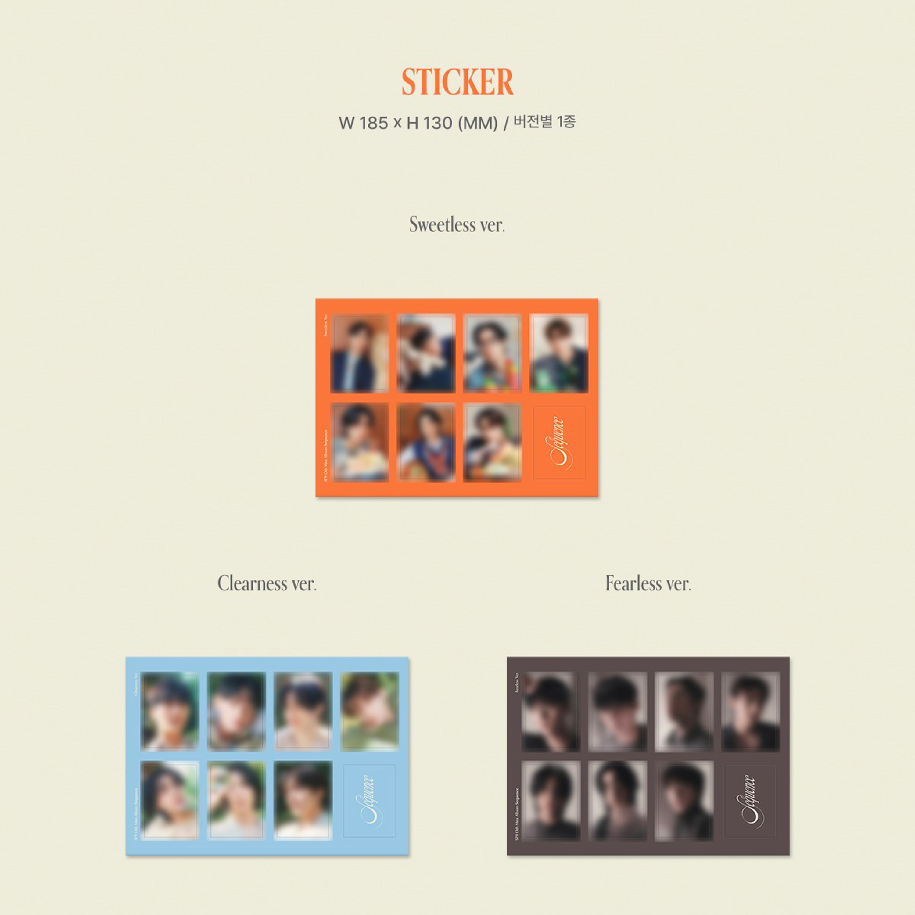 SF9 - SEQUENCE [13th Mini Album] - Stardust K-pop Shop