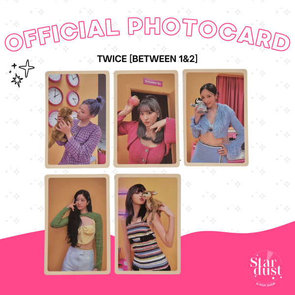 [PHOTOCARD] TWICE - BETWEEN 1&2 [Archive Ver.]