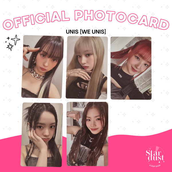 [PHOTOCARD] UNIS - WE UNIS [Album Pob]