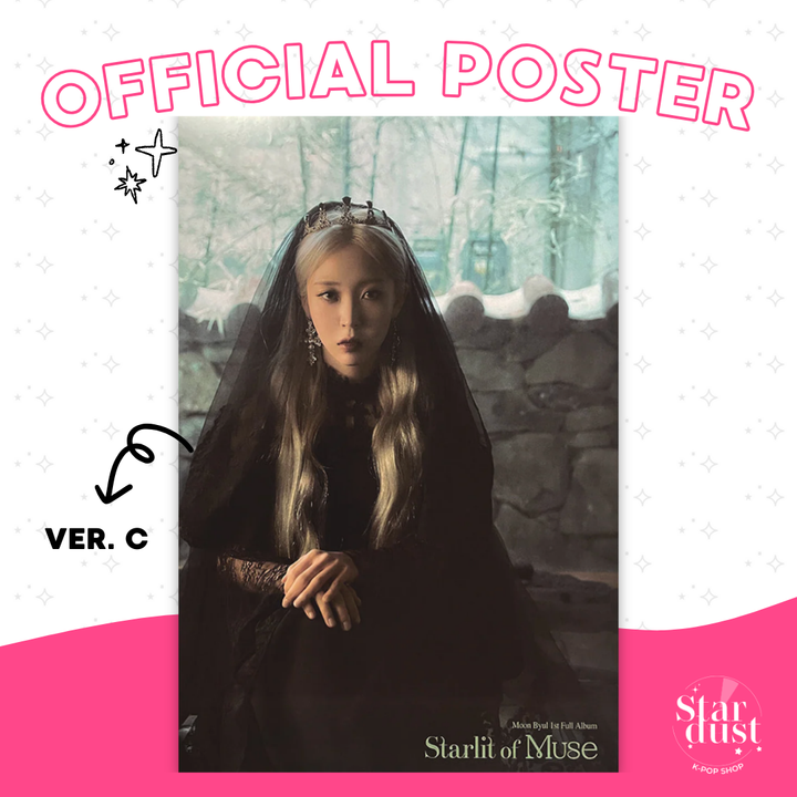 [POSTER] MOONBYUL - STARLIT OF MUSE - Stardust K-pop Shop