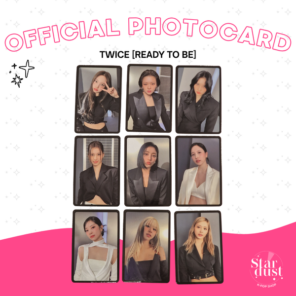 [PHOTOCARD] TWICE - READY TO BE [To Ver.]