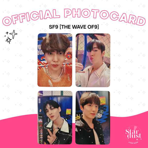 [PHOTOCARD] SF9 - THE WAVE OF9 [Dear My Muse] Set B