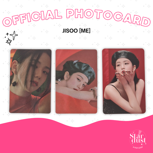 [PHOTOCARD] BLACKPINK JISOO - ME - Stardust K-pop Shop