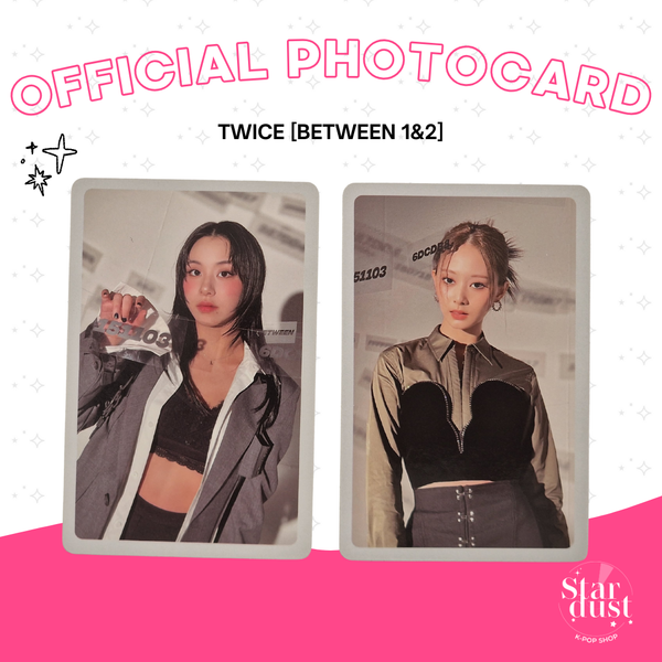 [PHOTOCARD] TWICE - BETWEEN 1&2 [Cryptography Ver.]