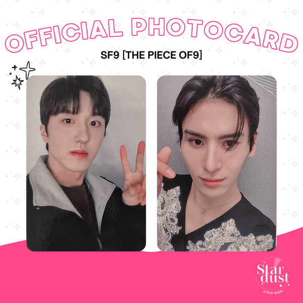 [PHOTOCARD] SF9 - THE PIECE OF9