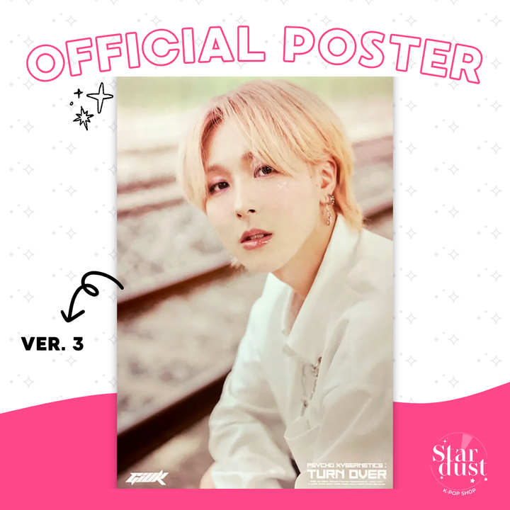 [POSTER] GIUK - PSYCHO XIBERNETICS: TURN OVER - Stardust K-pop Shop