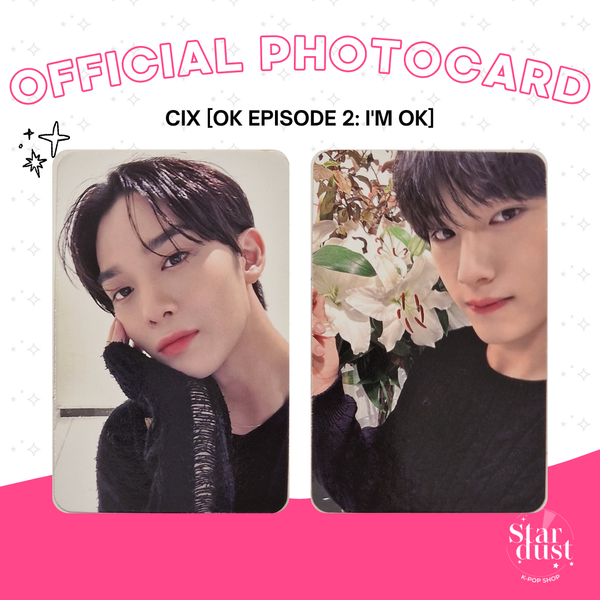 [PHOTOCARD] CIX - OK EPISODE 2: I'M OK [Dear My Muse] - Stardust K-pop Shop