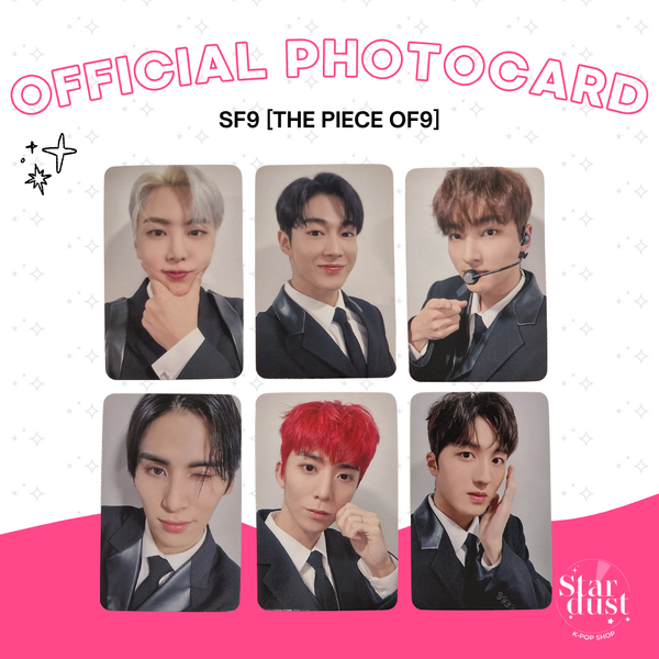 [PHOTOCARD] SF9 - THE PIECE OF9 [Dear My Muse] Set A
