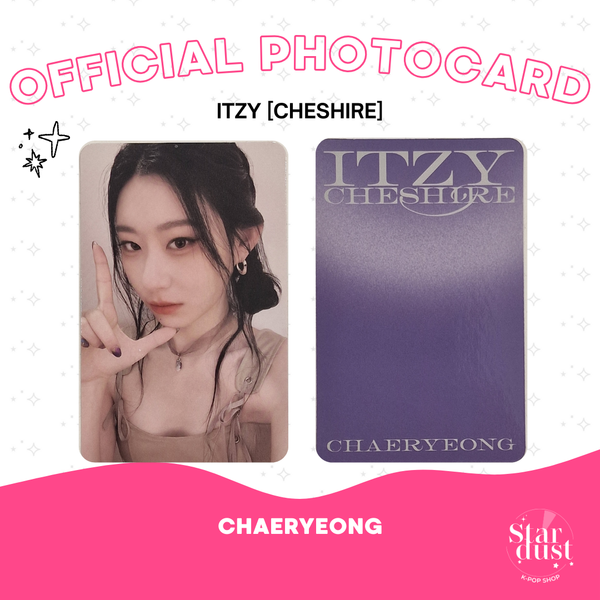 [PHOTOCARD] ITZY (CHAERYEONG) - CHESHIRE
