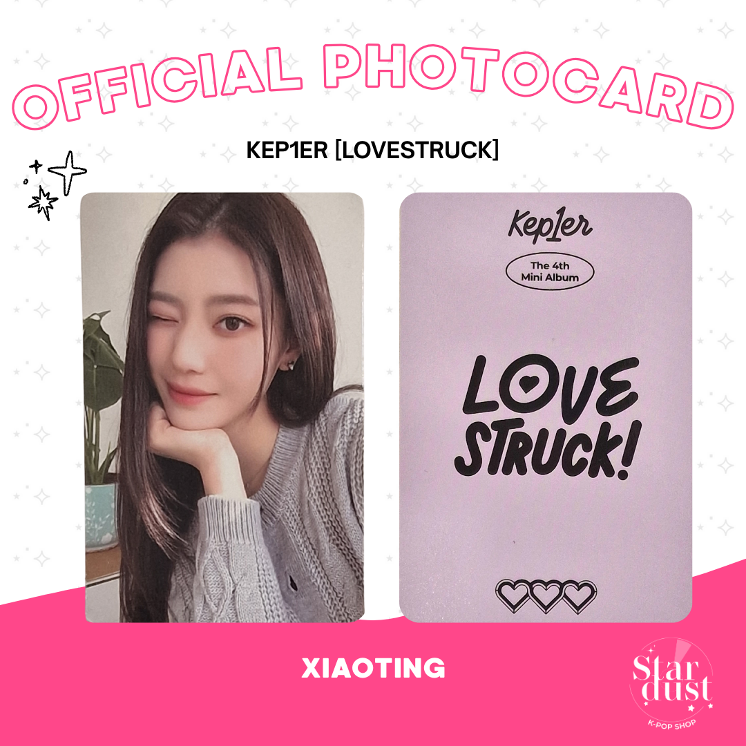 [PHOTOCARD] KEP1ER - LOVESTRUCK! [Digipack]