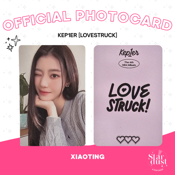 [PHOTOCARD] KEP1ER - LOVESTRUCK! [Digipack]