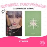 [PHOTOCARD] CIX - OK EPISODE 2: I'M OK [Dear My Muse] Set C
