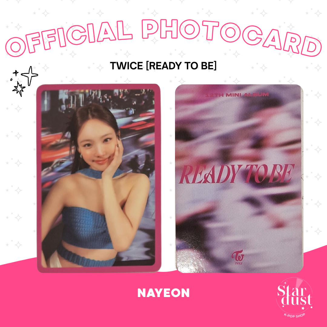 [PHOTOCARD] TWICE - READY TO BE [Ready Ver.]
