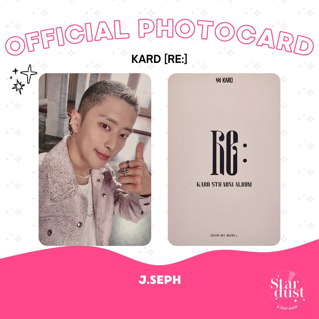 [PHOTOCARD] KARD - RE: [Dear My Muse] Set A