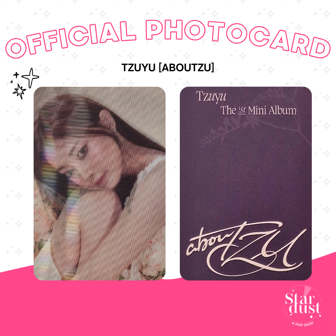 [PHOTOCARD] TWICE (TZUYU) - abouTZU [POB]