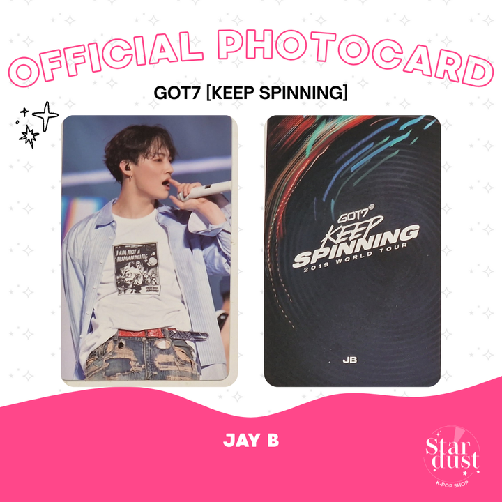 [PHOTOCARD] GOT7 - KEEP SPINNING - Stardust K-pop Shop