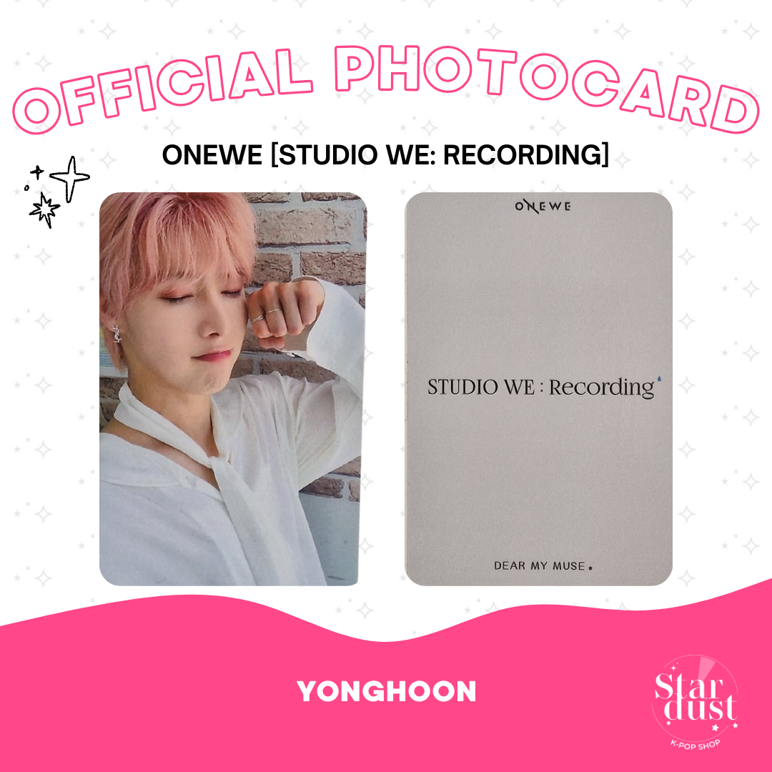 [PHOTOCARD] ONEWE - STUDIO WE: RECORDING [Dear My Muse]