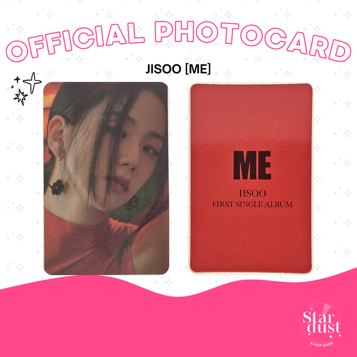 [PHOTOCARD] BLACKPINK JISOO - ME - Stardust K-pop Shop