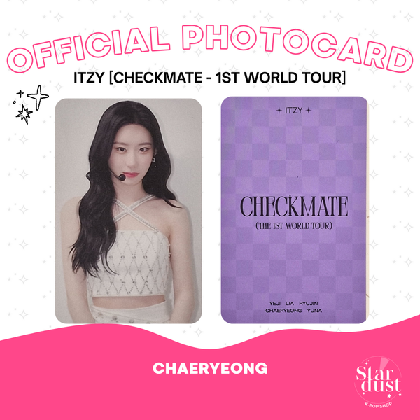 [PHOTOCARD] ITZY - CHECKMATE (The 1st World Tour)