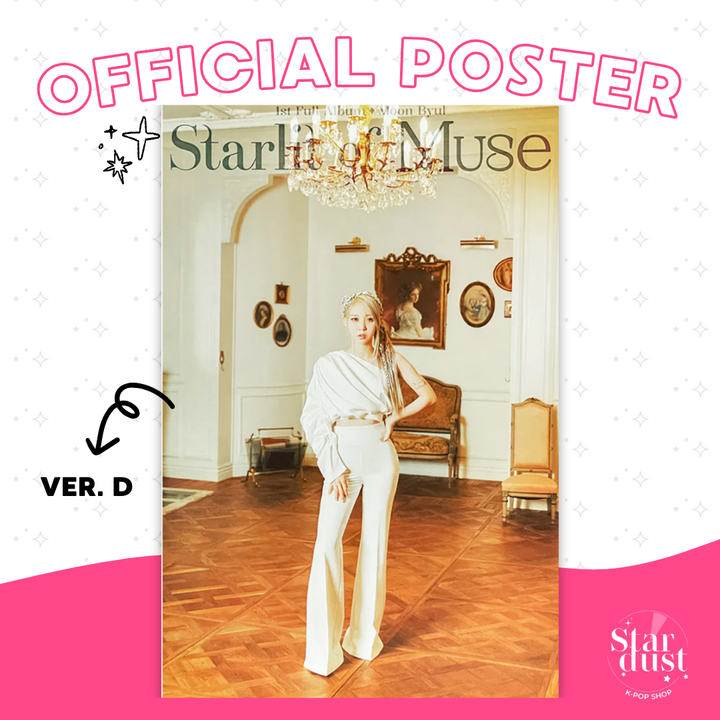 [POSTER] MOONBYUL - STARLIT OF MUSE - Stardust K-pop Shop