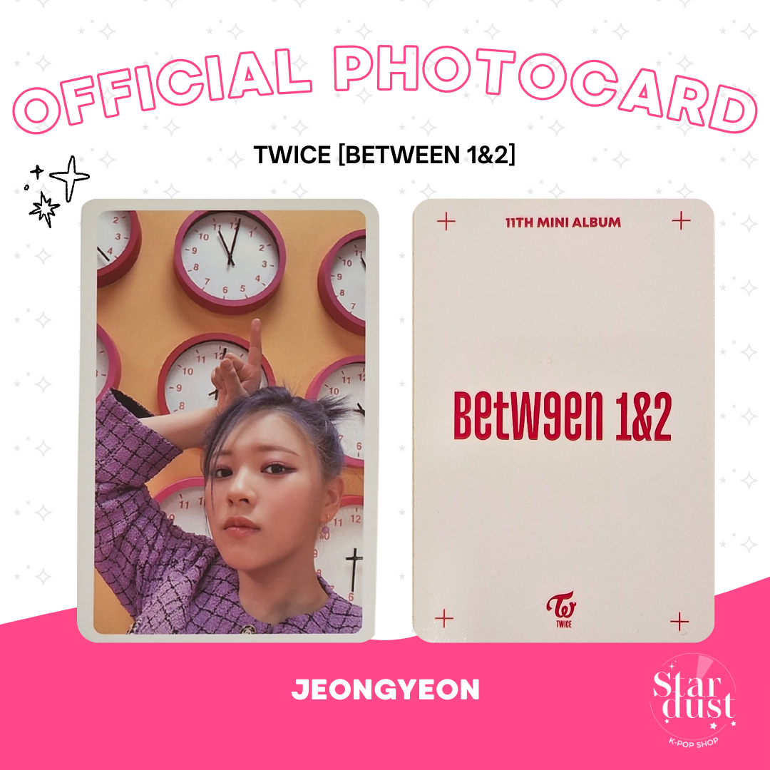 [PHOTOCARD] TWICE - BETWEEN 1&2 [Complete Ver.]